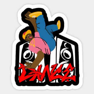 be a good dancer and impress everyone,great design with amazing dancer and amazing movement Sticker